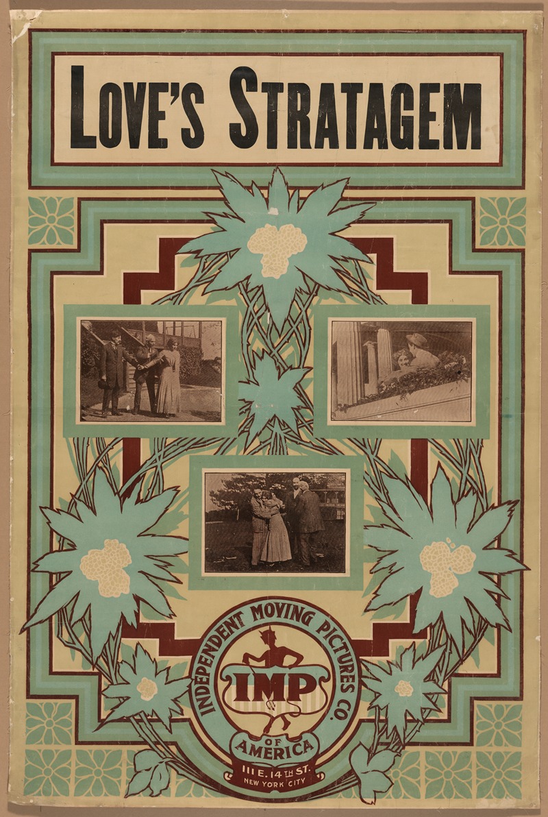 Love's stratagem by Аноним, 1909 — digital art print download