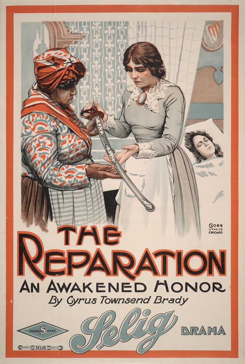 The reparation An awakened honor. — Goes Litho. Co.
