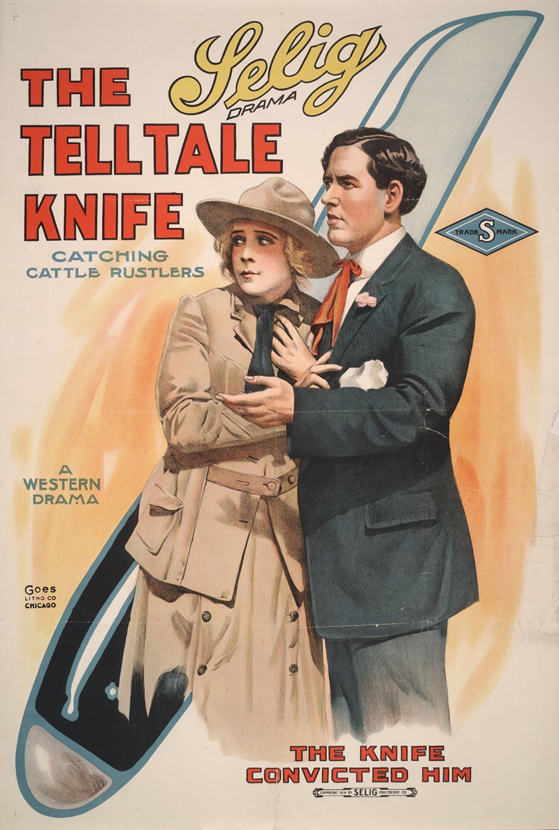 The tell tale knife Catching cattle rustlers. — Гоэс Лито. Ко.
