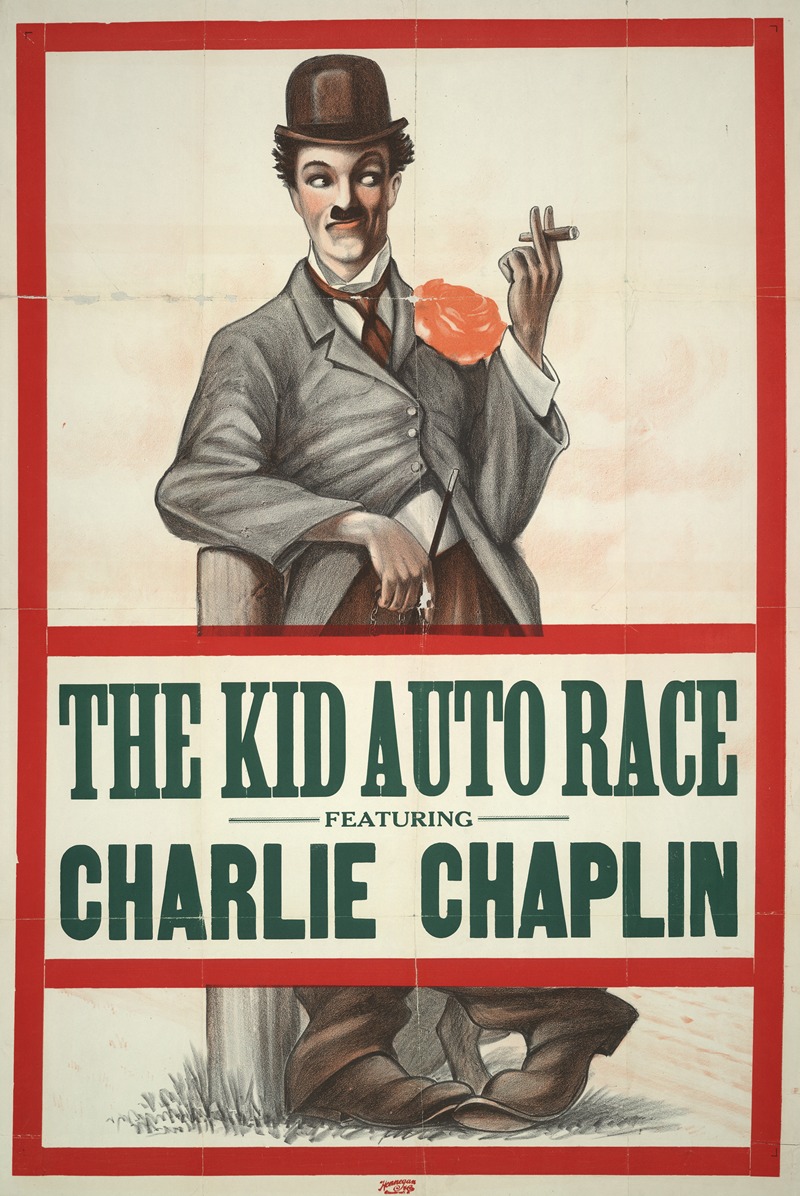 The kid auto race, featuring Charlie Chaplin — Hennegan & Co.