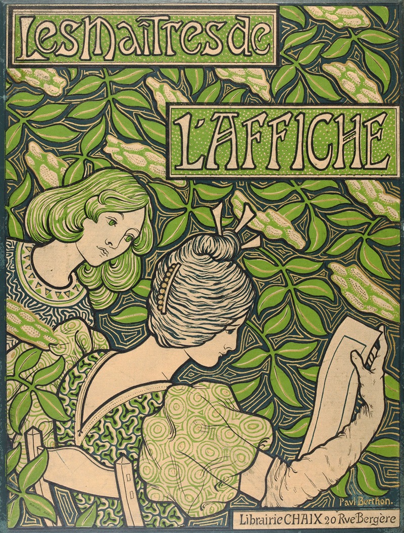 Maîtres de l'affiche by Paul Berthon, 1895 — digital art print download