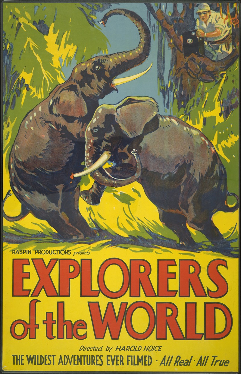 Explorers of the world by Raspin Productions, Inc., 1931 — digital art print download