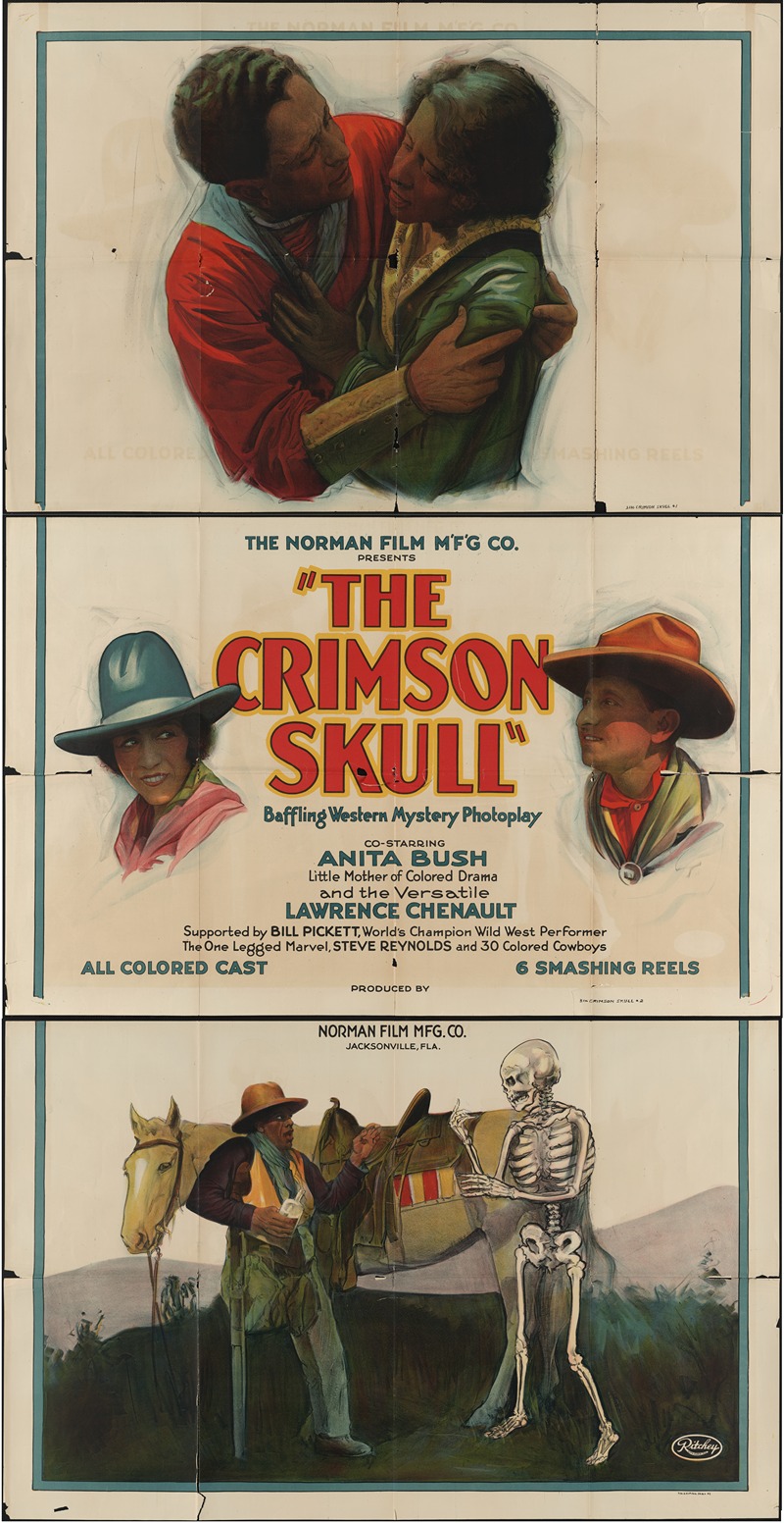 The crimson skull by Ritchey Lith. Corp., 1921 — digital art print download