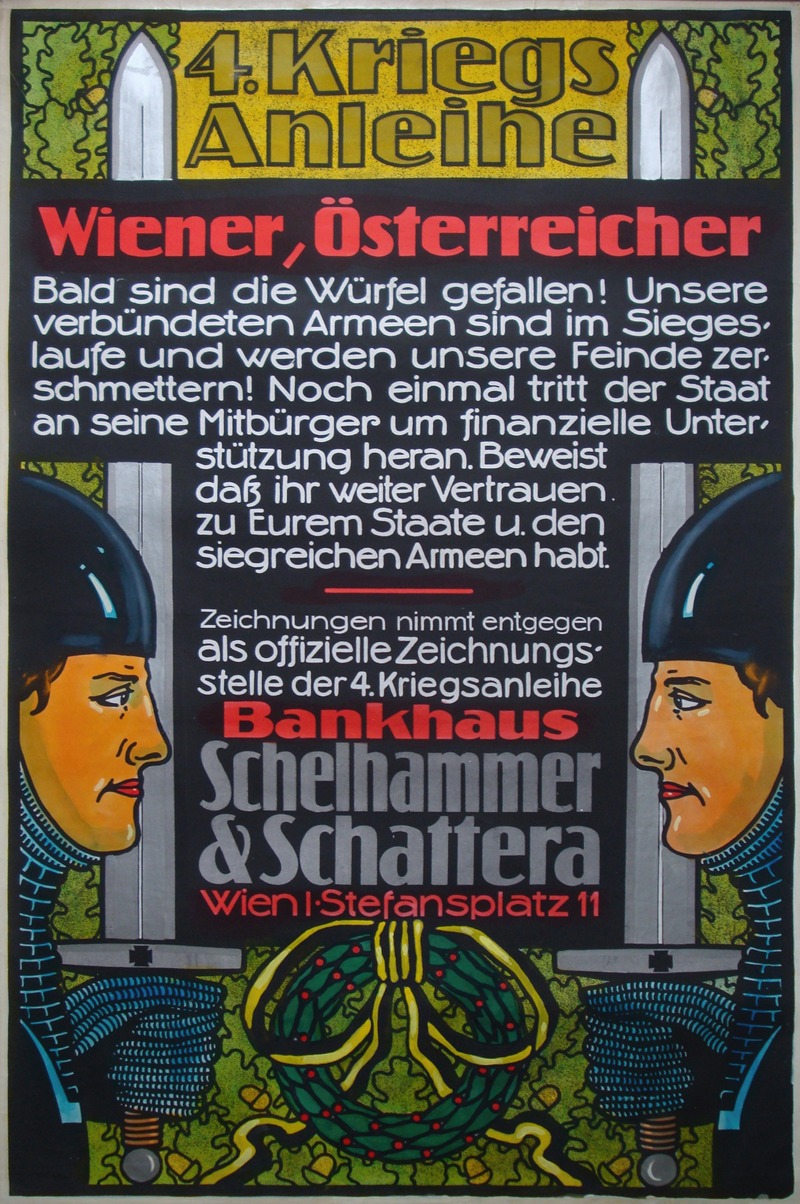 4. Kriegsanleihe by Anonymous, 1916 — digital art print download