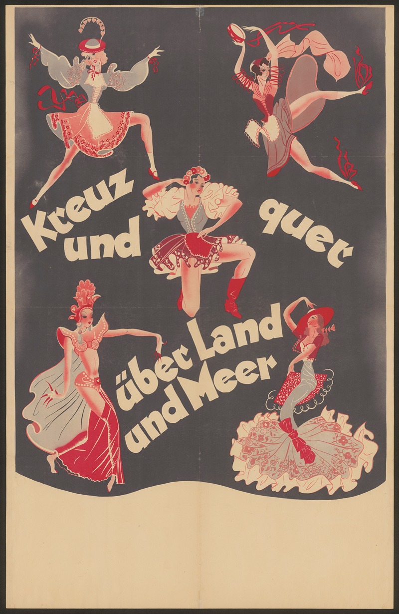 Kreuz und quer über Land und Meer — Anonymous