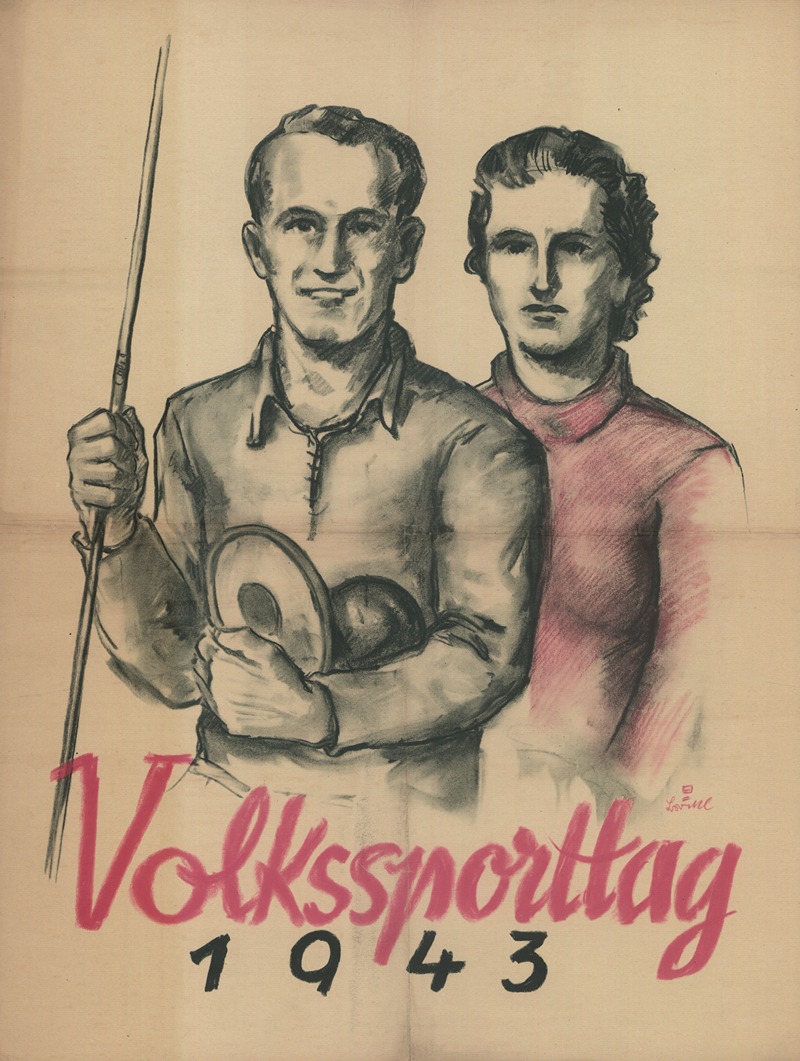 Volkssporttag 1943 by Аноним, 1943 — digital art print download