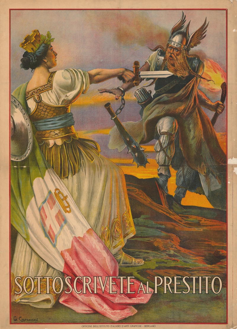 Sottoscrivete al presto (Unterzeichnet schnell) — Giovanni Capranesi