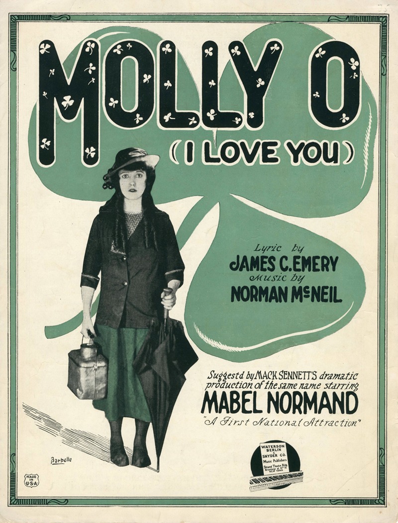 Molly-O; I Love You — Albert Wilfred Barbelle