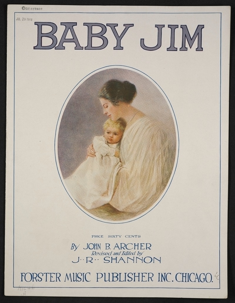 Baby Jim by Аноним, 1918 — digital art print download