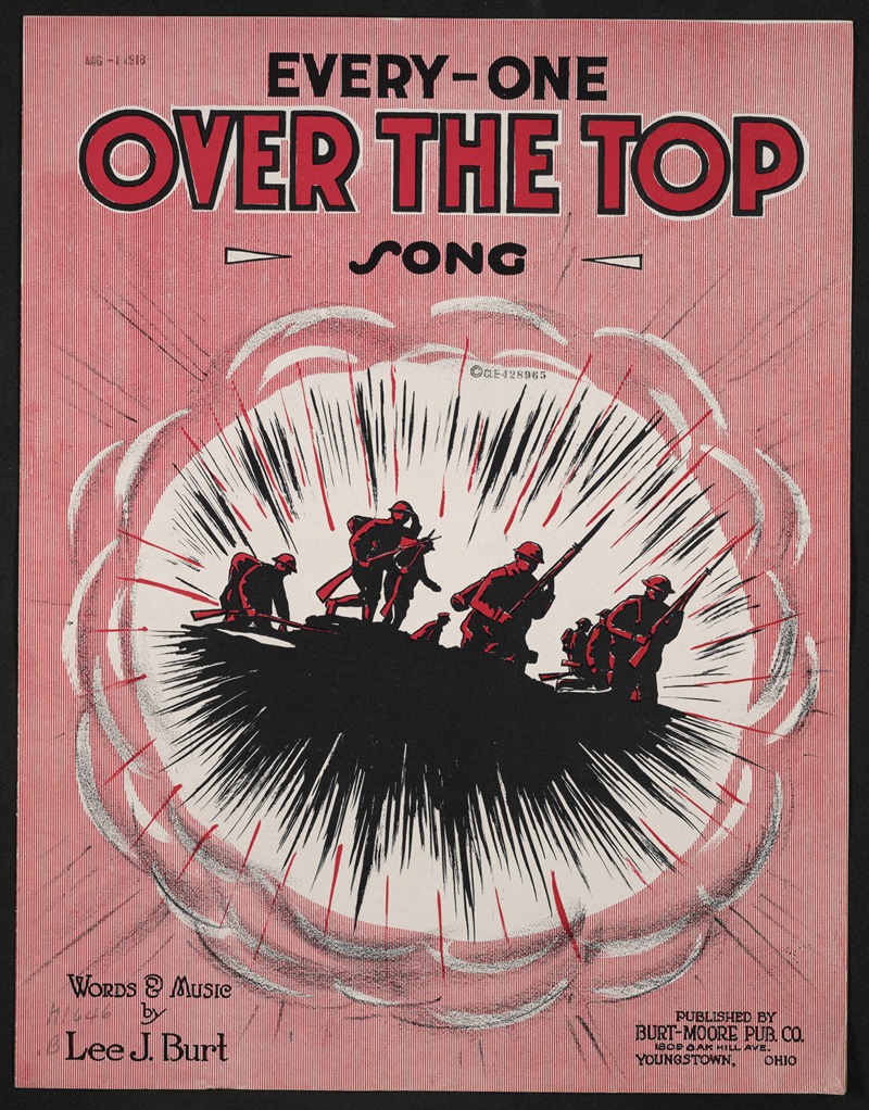 Every-one over the top by Аноним, 1918 — digital art print download