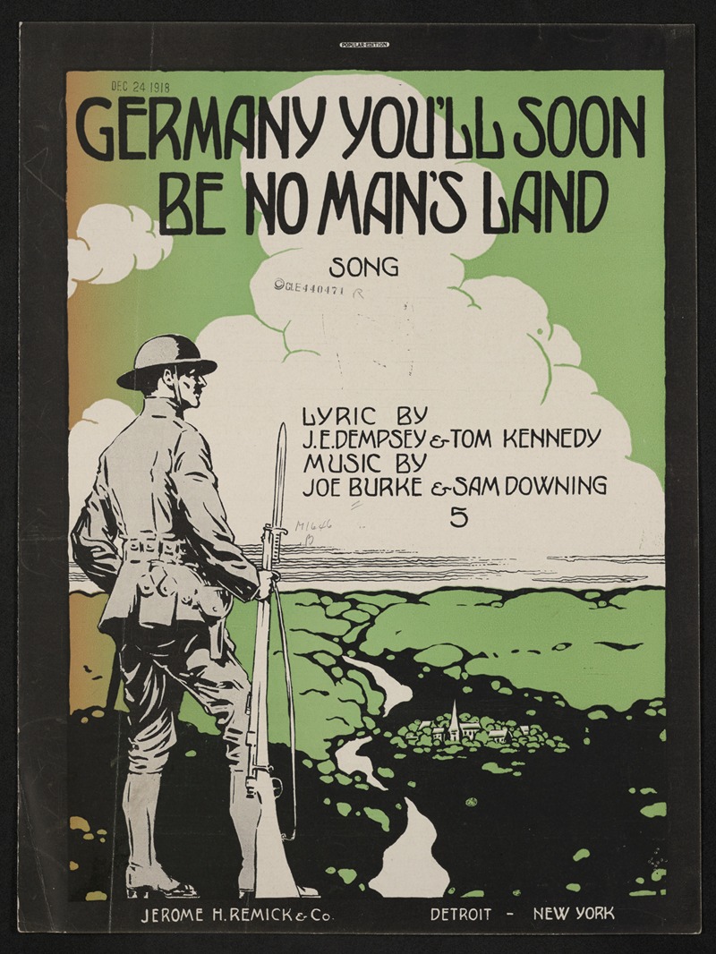 Germany you'll soon be no man's land — Anonymous