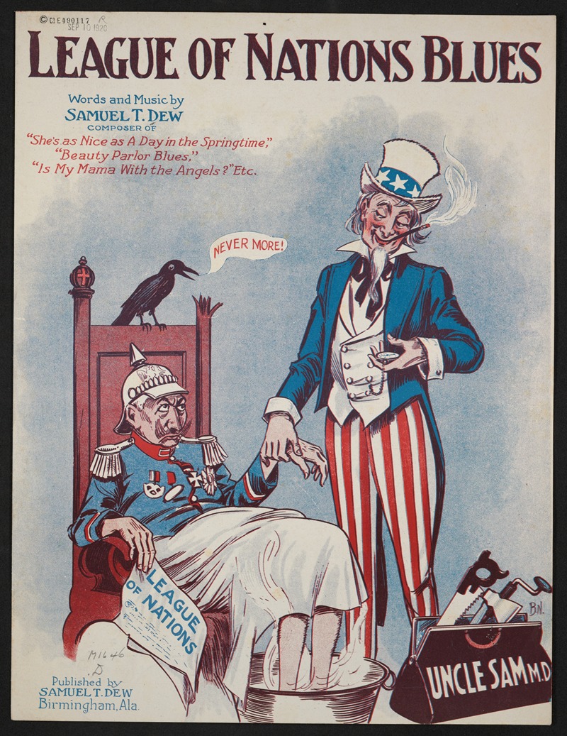 League of Nations blues — Anonymous
