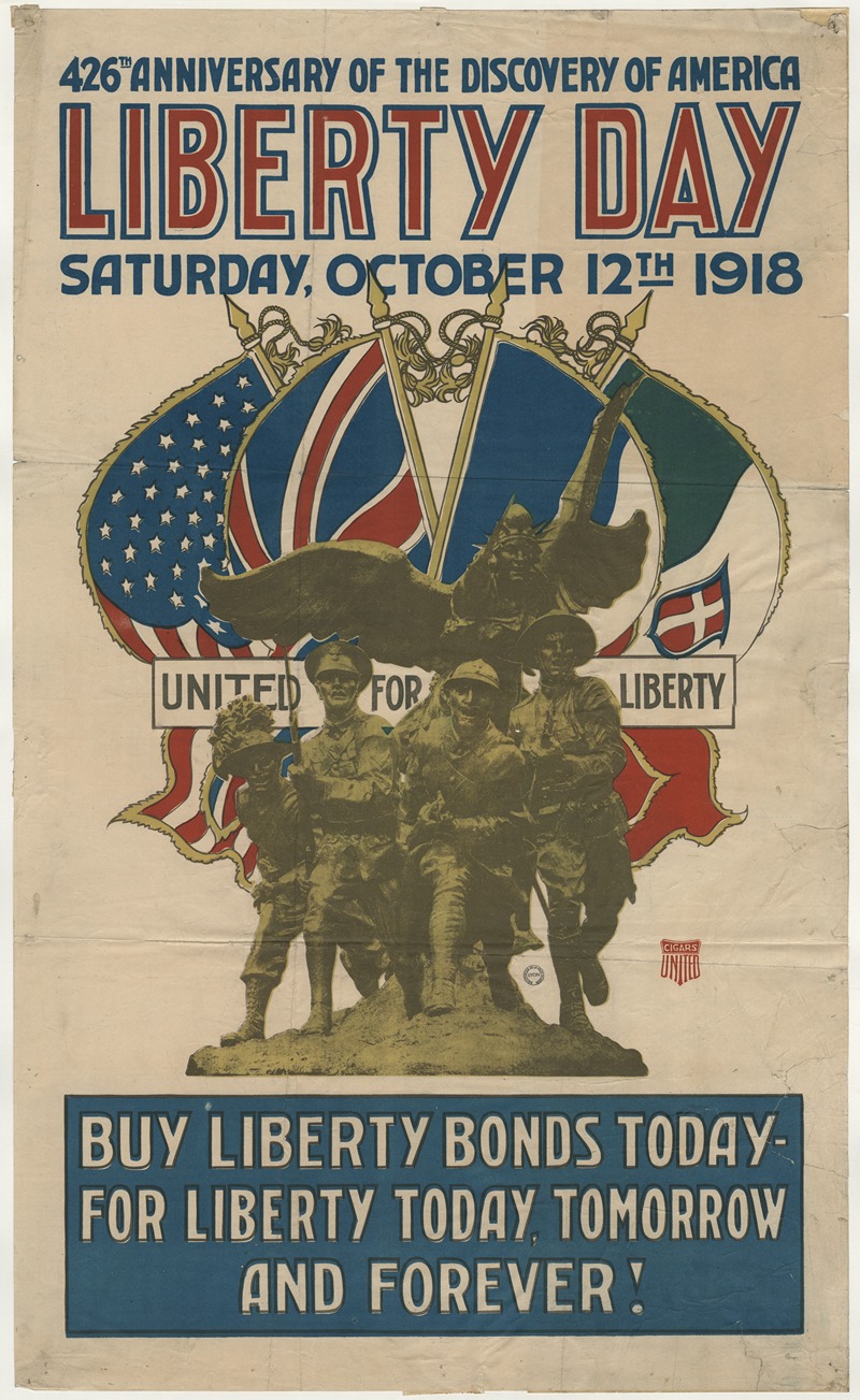 Liberty day by Аноним, 1918 — digital art print download