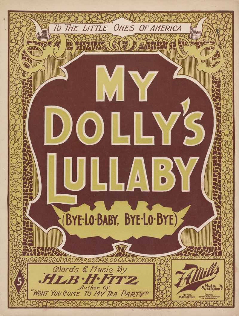My dolly's lullaby by Аноним — digital art print download