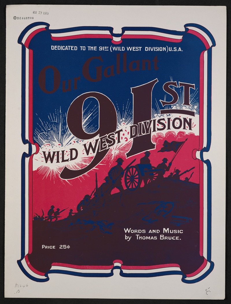 Our gallant Ninety-first Wild West Division — Аноним