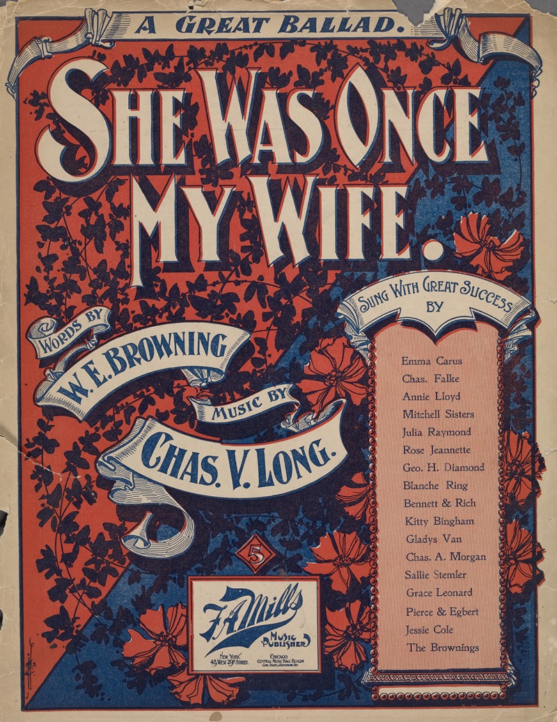 She was once my wife — Anonymous