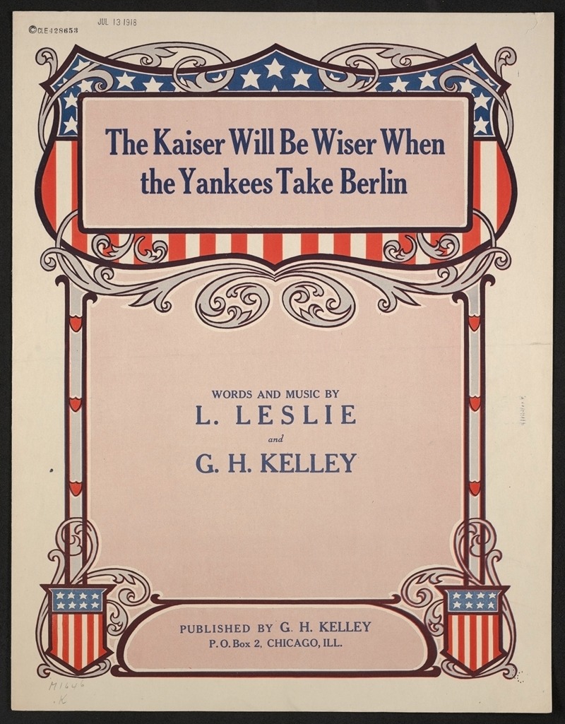 The Kaiser will be wiser when the Yankees take Berlin — Аноним