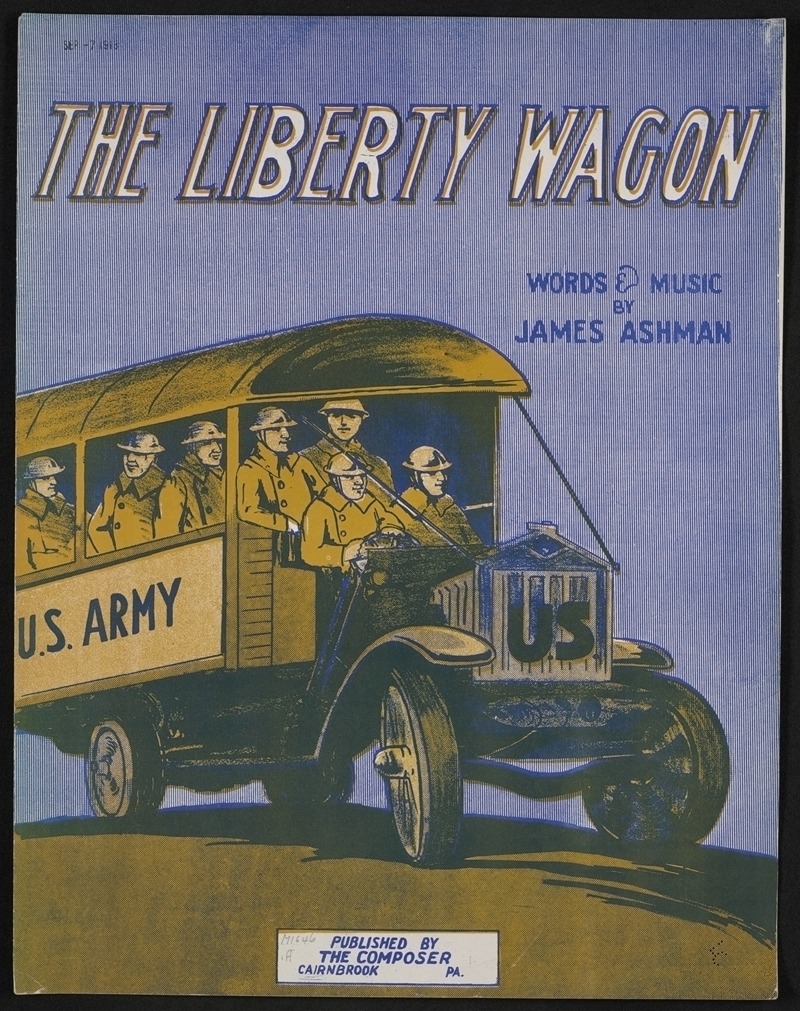 The liberty wagon by Anonymous, 1918 — digital art print download