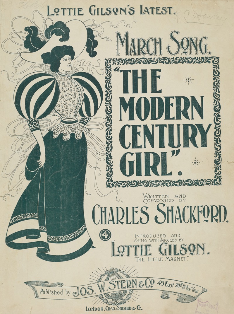 The modern century girl — Anonymous
