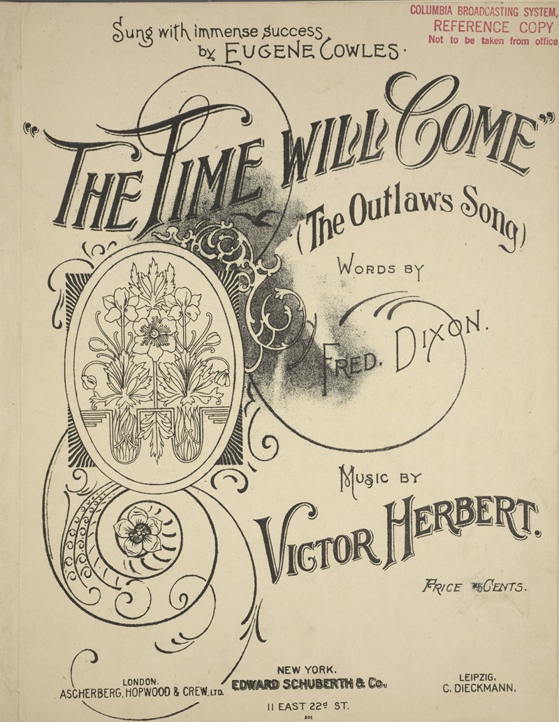 The time will come by Аноним, 1895 — digital art print download