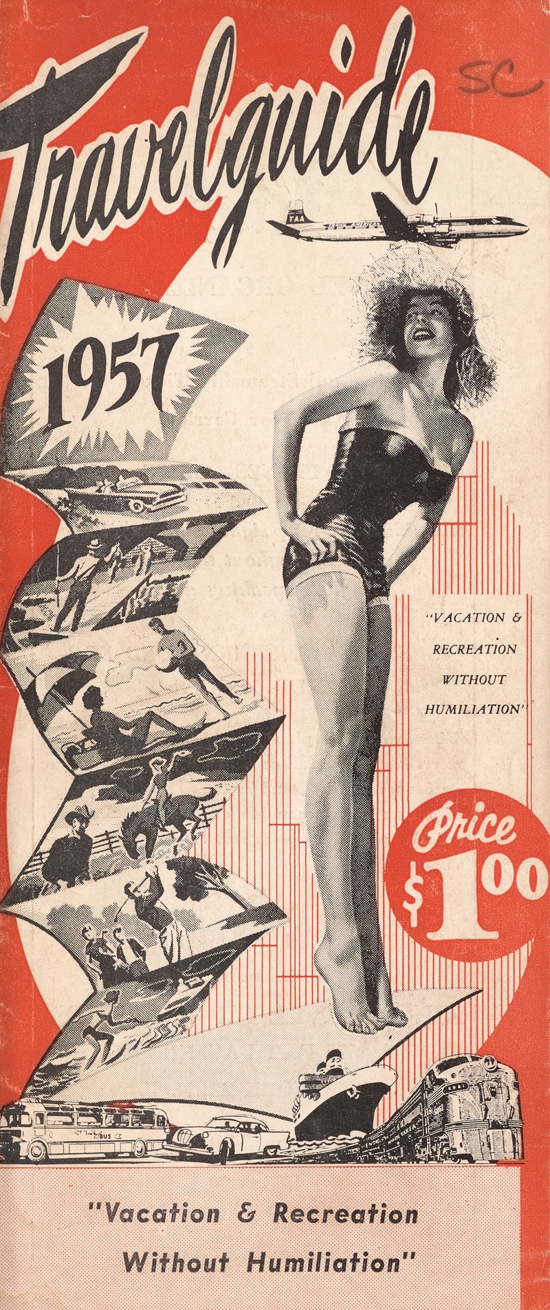 Travelguide 1957 by Аноним, 1957 — digital art print download