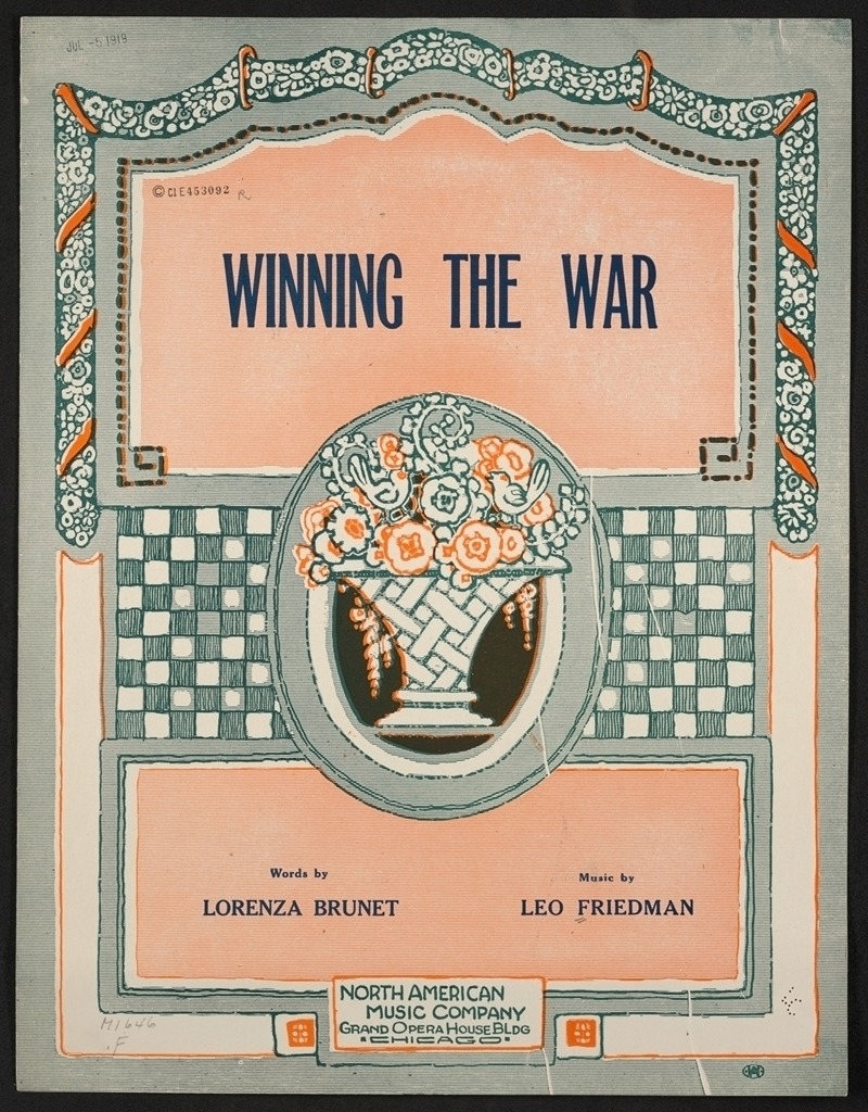 Winning the war by Аноним, 1919 — digital art print download