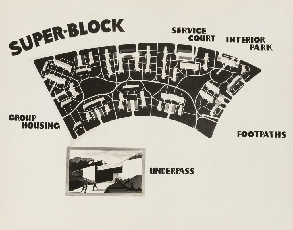 Poster by Record Section, Suburban Resettlement Administration by Arthur Rothstein, 1935 — digital art print download