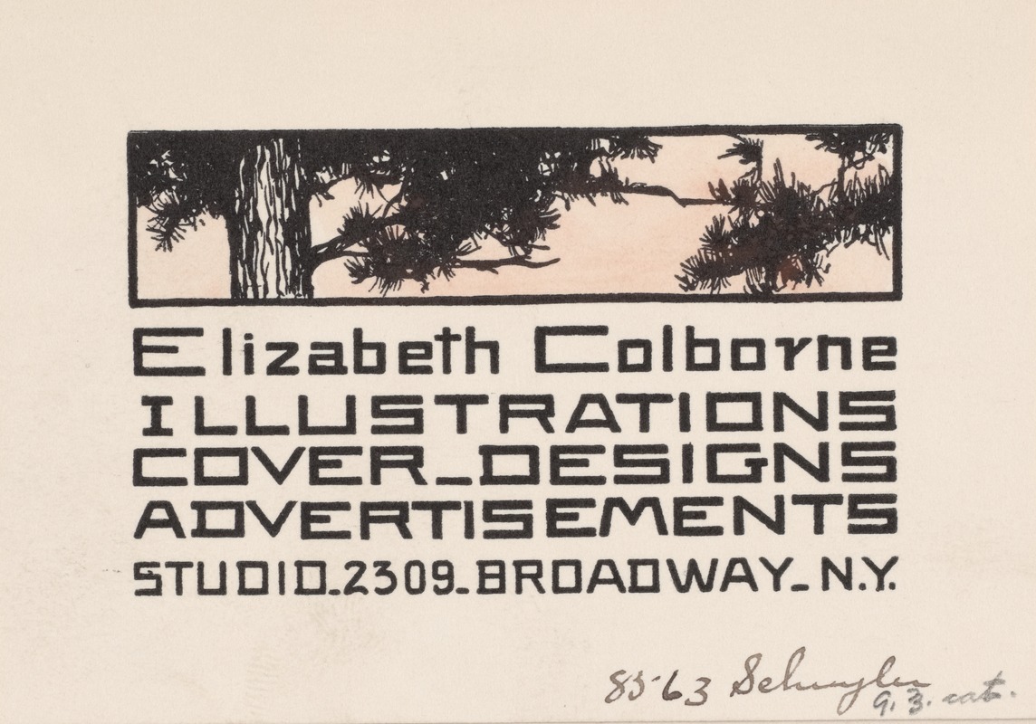 Elizabeth Colborne Illustrations, Cover Designs, Advertisements — Элизабета Колборн