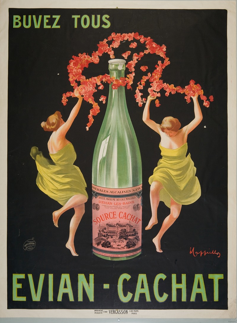 Buvez tous Evian-Cachat by Леонетто Каппьелло — digital art print download