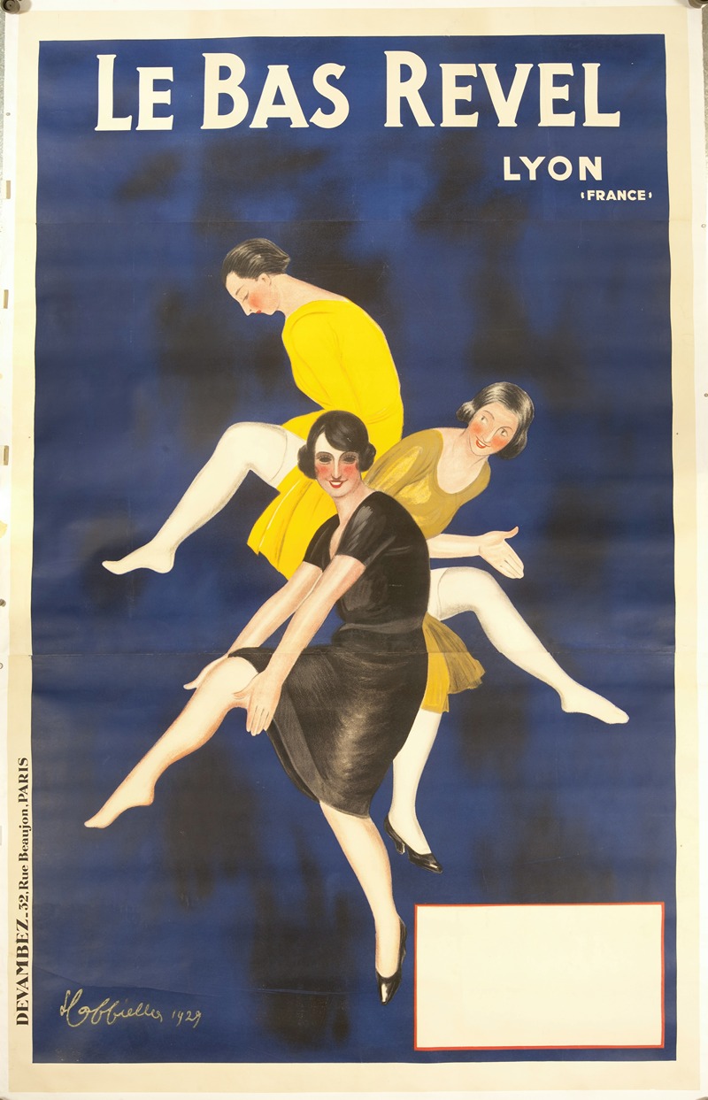 Le bas Revel by Леонетто Каппьелло, 1929 — digital art print download