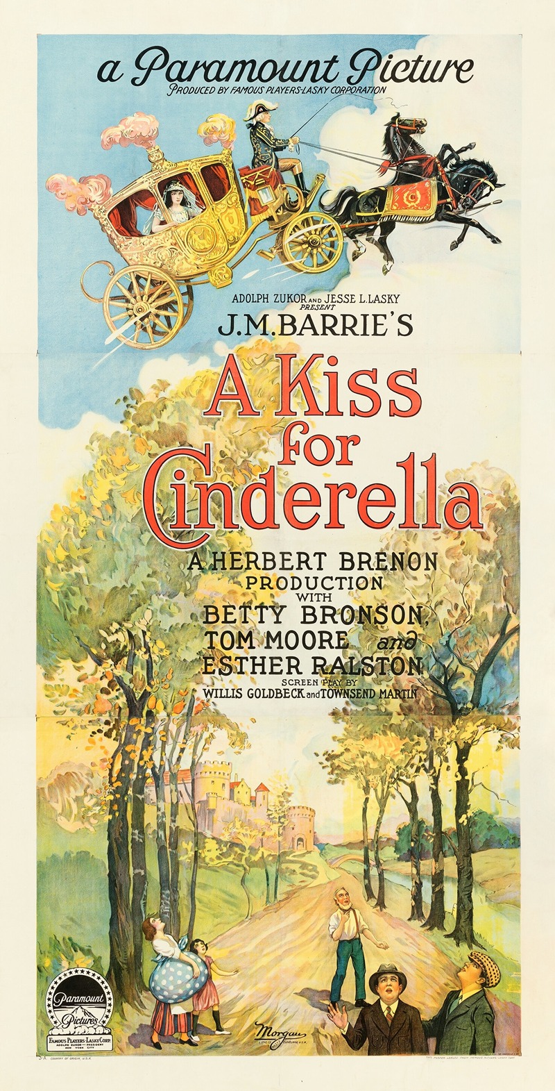 A Kiss for Cinderella by Аноним, 1925 — digital art print download