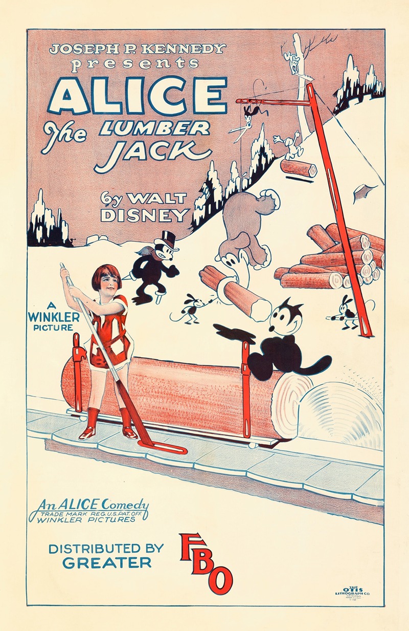 Alice the Lumberjack by Anonymous, 1926 — digital art print download