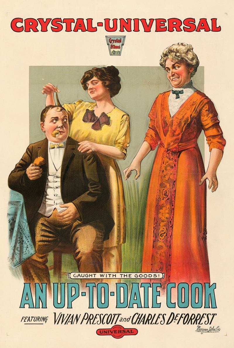 An up-to-date cook by Аноним, 1913-1914 — digital art print download
