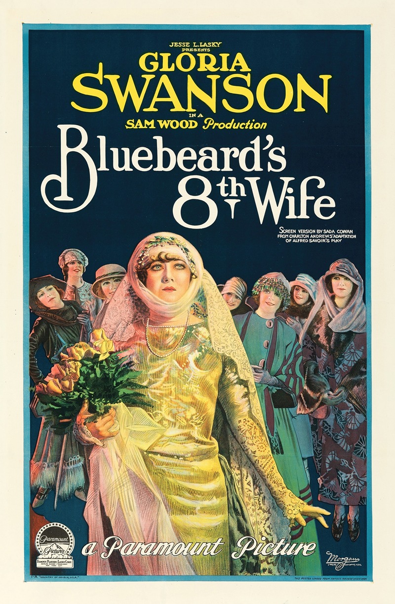 Bluebeard's 8th Wife by Аноним, 1923 — digital art print download