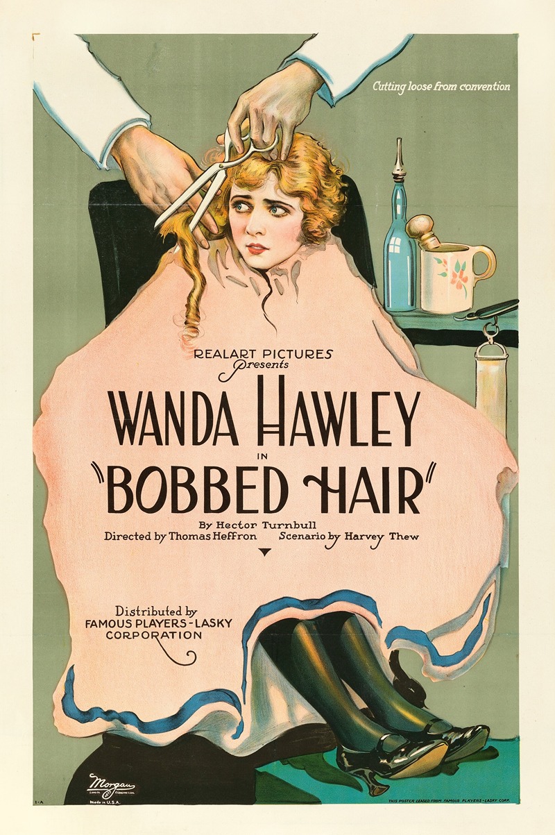 Bobbed Hair by Anonymous, 1922 — digital art print download