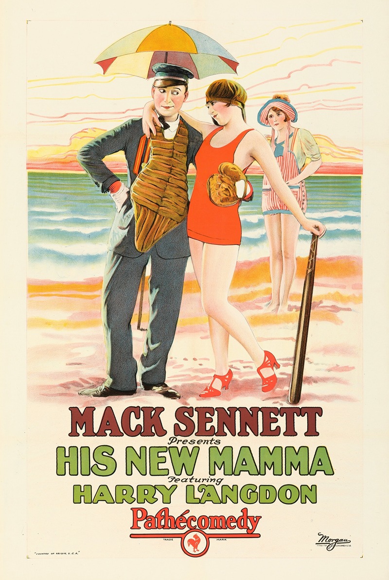His New Mama by Anonymous, 1924 — digital art print download