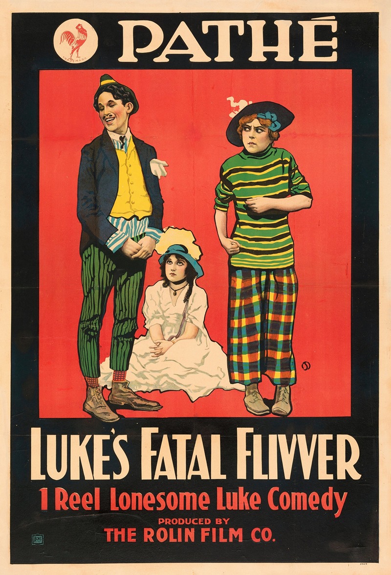 Luke's Fatal Flivver by Аноним, 1916 — digital art print download