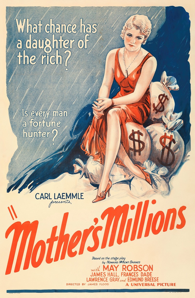 Mother's Millions by Аноним, 1931 — digital art print download