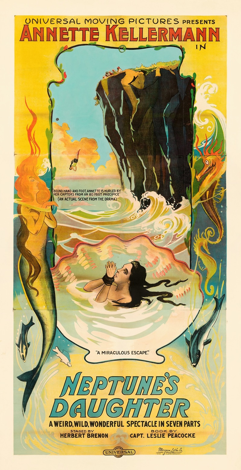 Neptune's Daughter by Аноним, 1914 — digital art print download