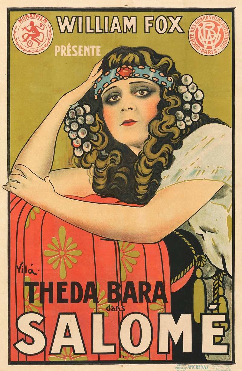 Salome by Аноним, 1918 — digital art print download