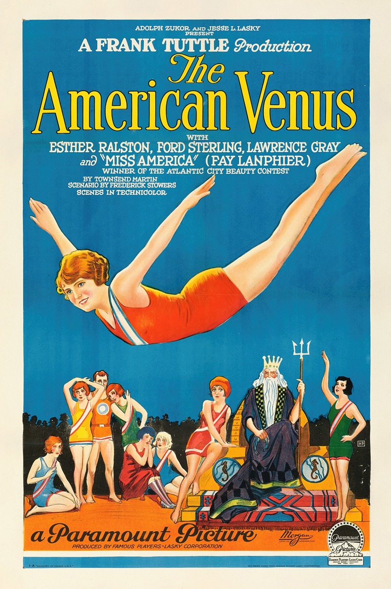 The American Venus by Аноним, 1926 — digital art print download