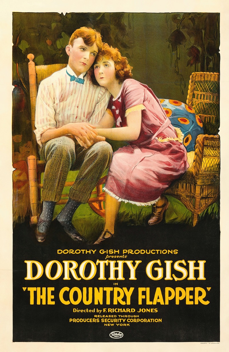 The Country Flapper by Аноним, 1922 — digital art print download