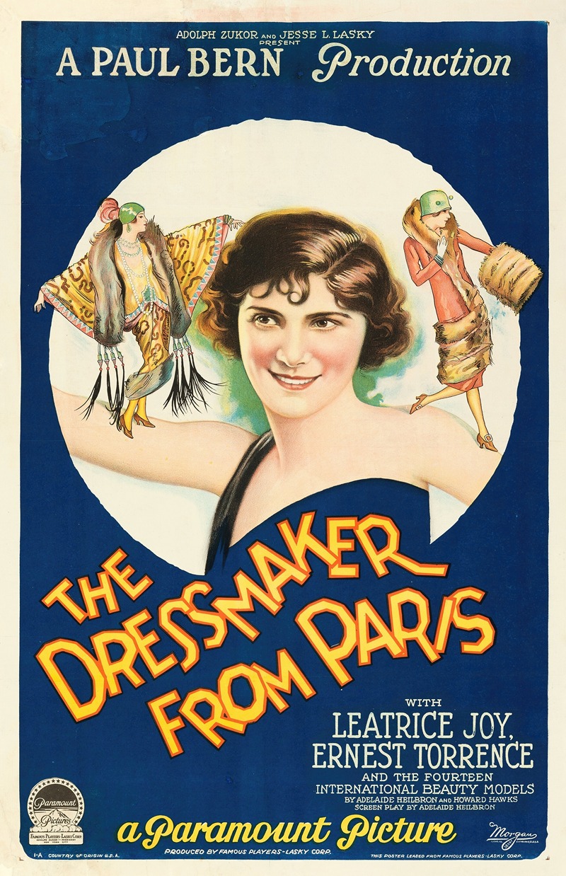 The Dressmaker from Paris by Аноним, 1925 — digital art print download