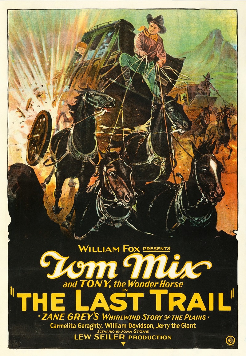 The Last Trail by Аноним, 1927 — digital art print download