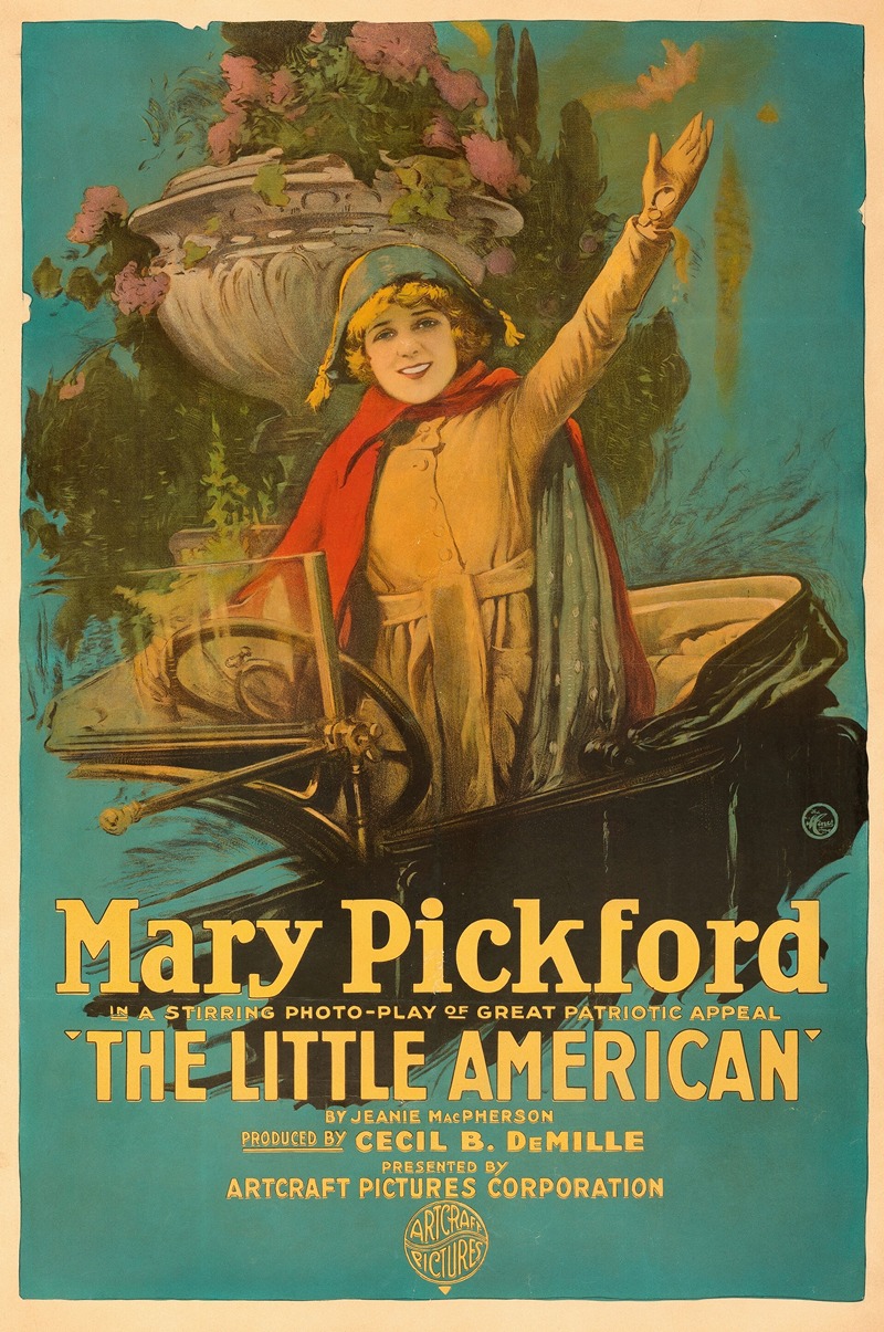 The Little American by Аноним, 1917 — digital art print download