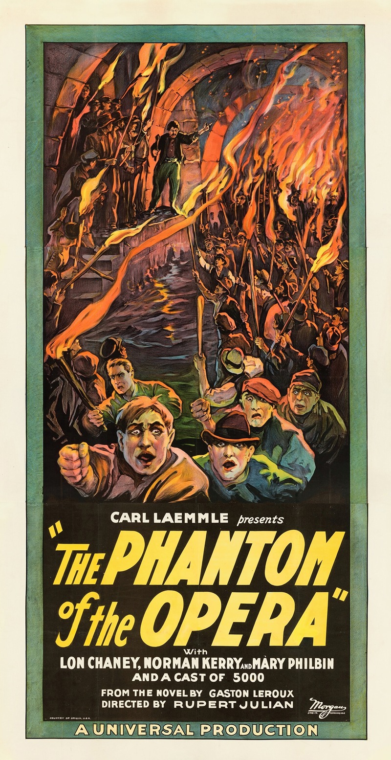 The Phantom of the Opera by Аноним, 1925 — digital art print download