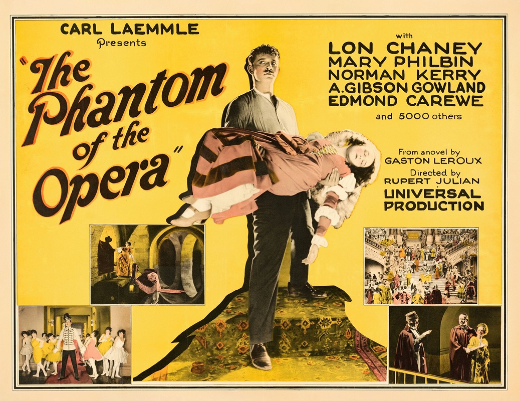 The Phantom of the Opera by Аноним, 1925 — digital art print download