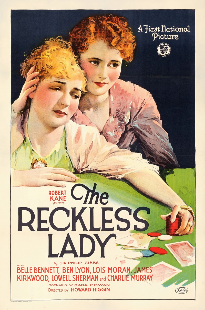 The Reckless Lady by Аноним, 1926 — digital art print download