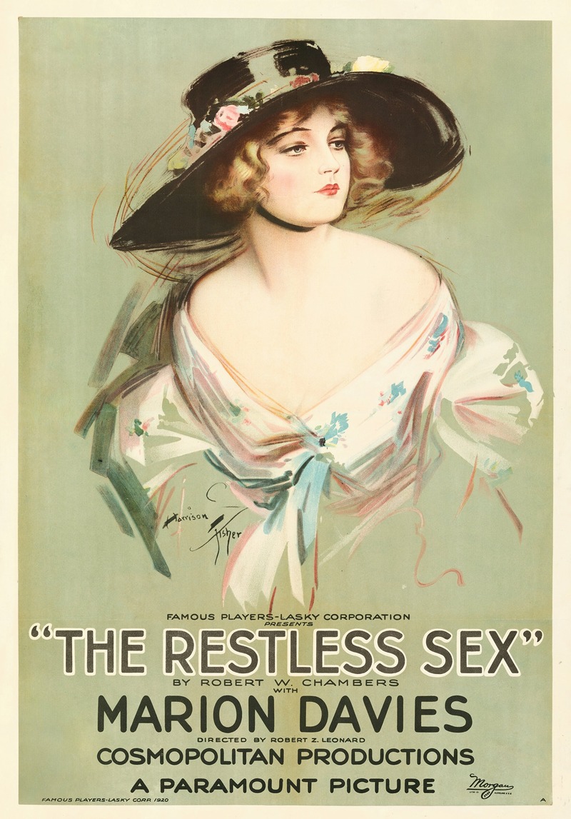 The Restless Sex by Аноним, 1920 — digital art print download