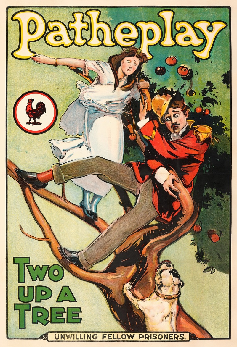Two Up a Tree by Аноним, 1913 — digital art print download